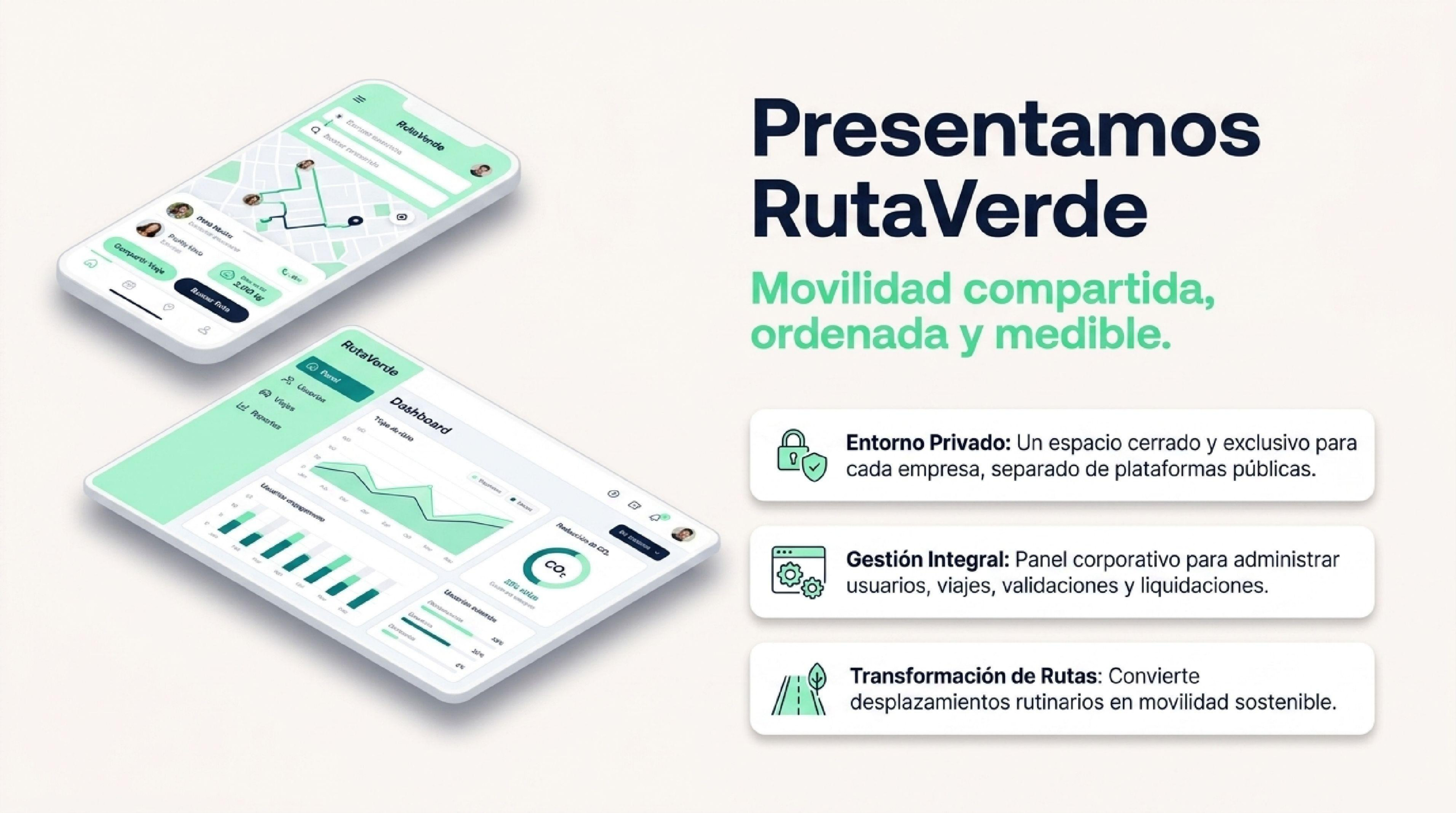 Presentación RutaVerde - Movilidad compartida